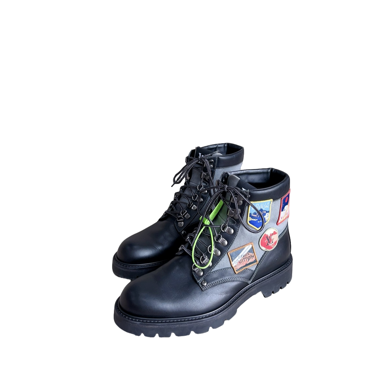 95新 LouisVuitton/路易威登 LV贴补工装靴 42.5码 d4651