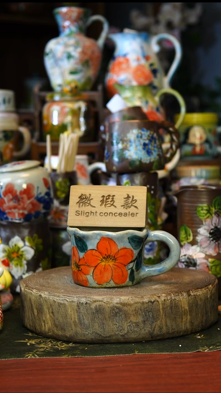陶瓷147景德镇手工手绘釉下彩