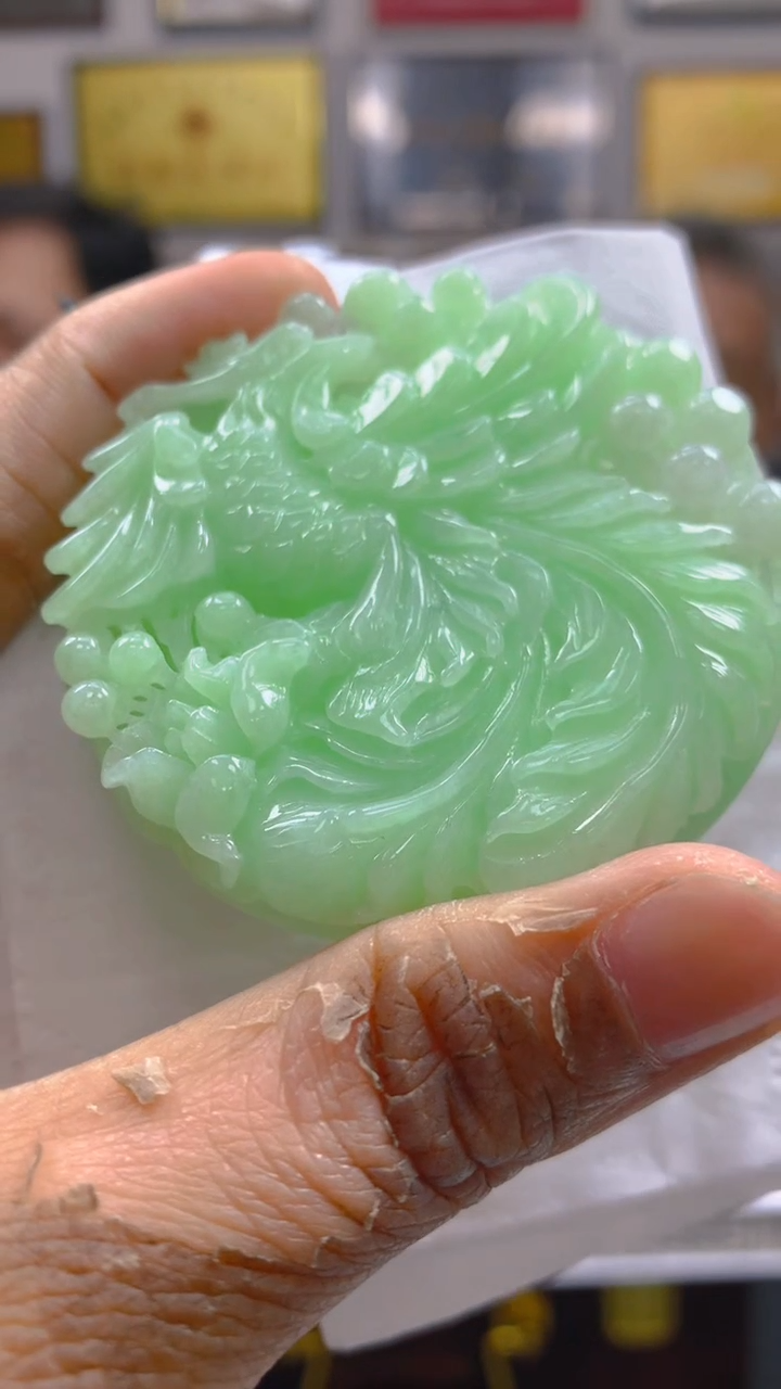 定制翡翠未镶嵌毛货闪购链接XDS041