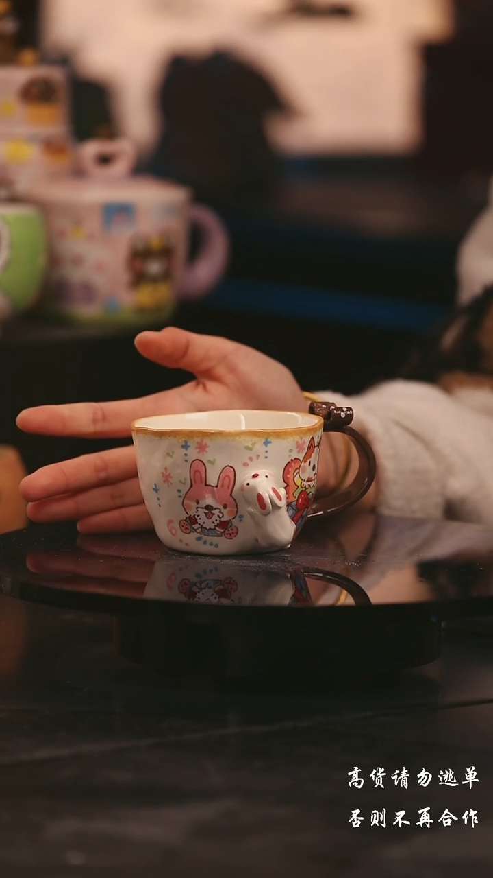 陶瓷景德镇可爱设计师款陶瓷 