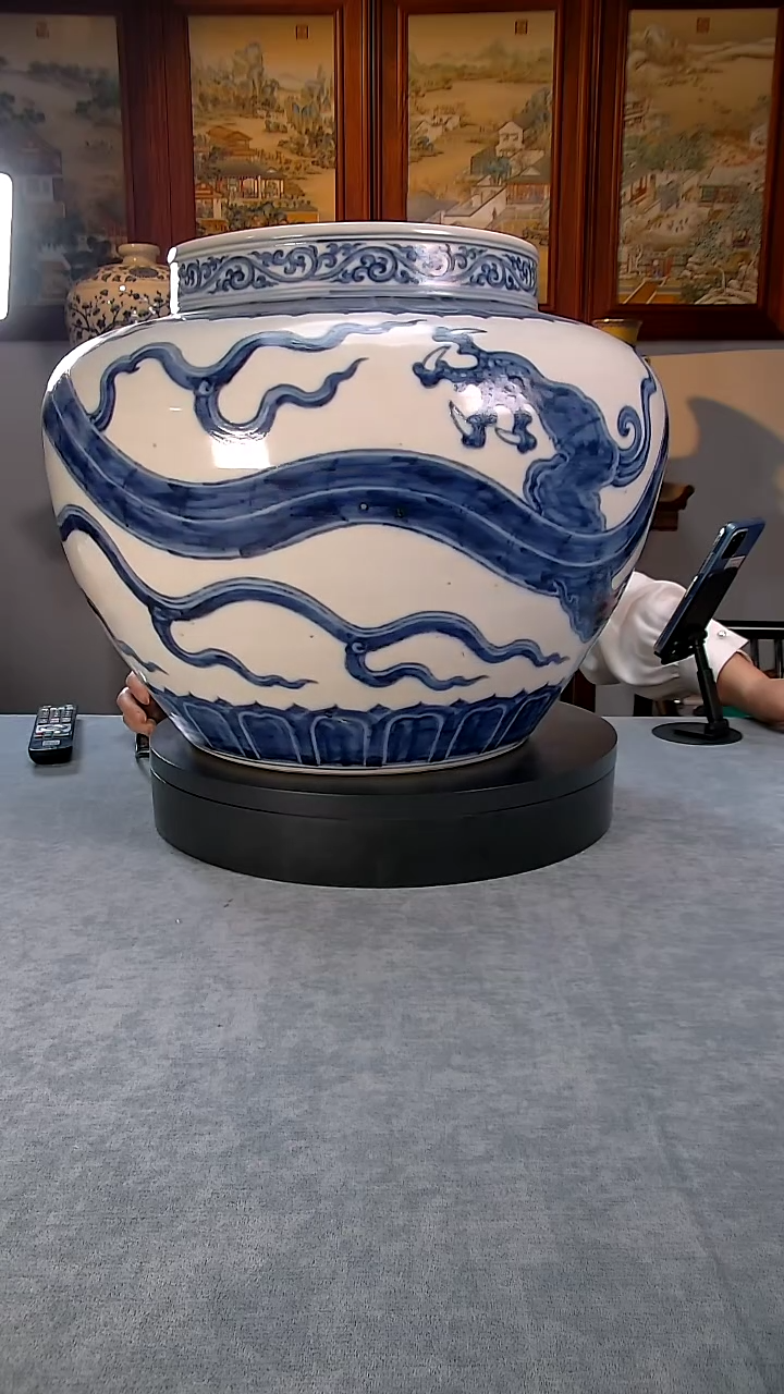 青花大缸精品陶瓷