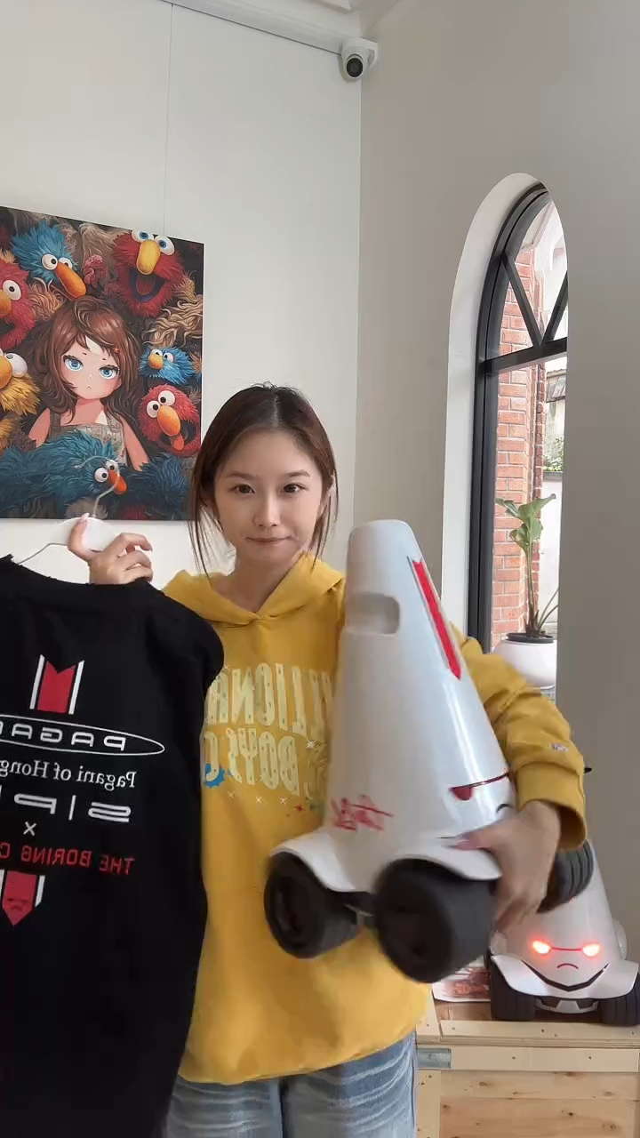 塑料TBC帕加尼联名款BORING仔大摆件（瑕疵直播间专拍）