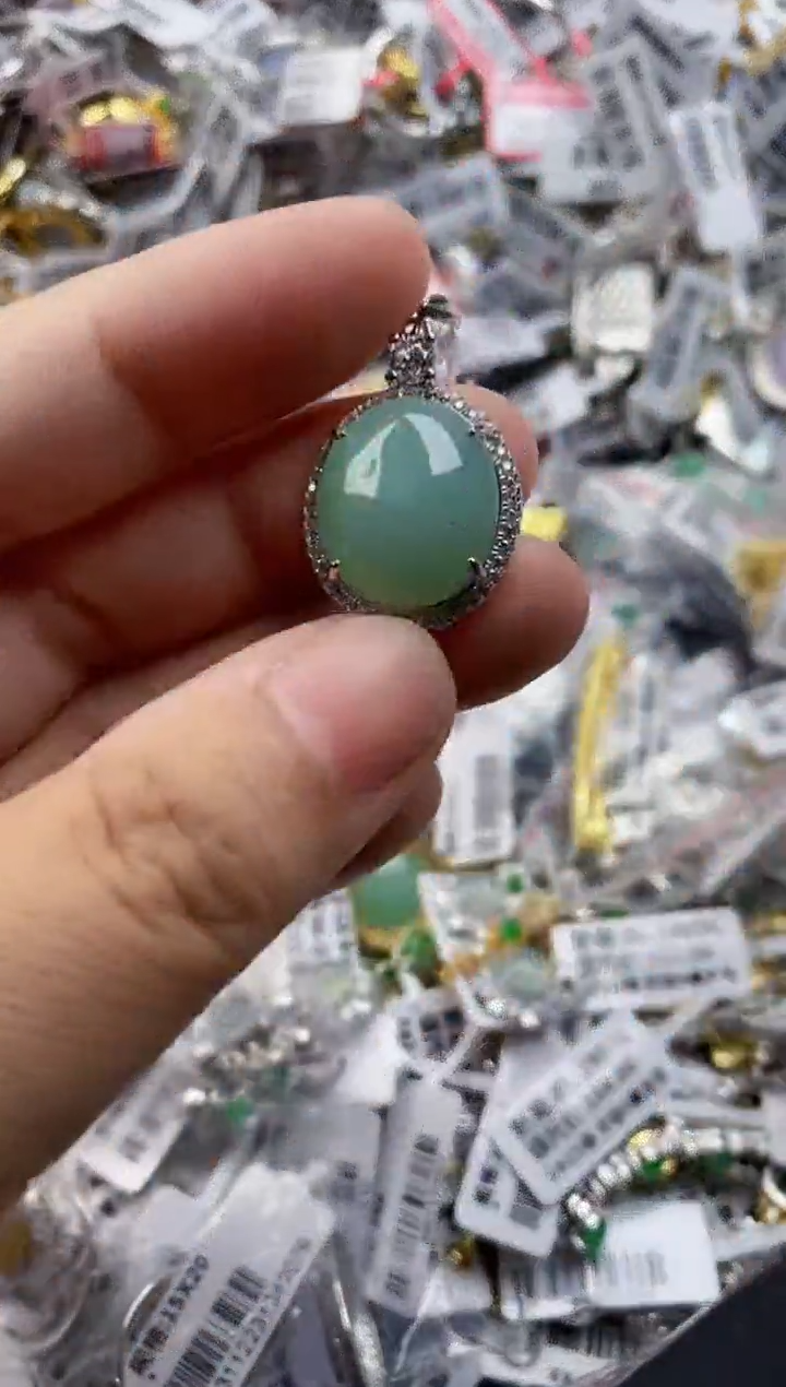 翡翠戒指银S925镶嵌1111    6