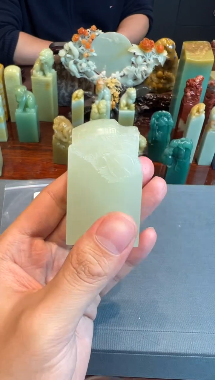 【闪购商品】青田石印石编号编号fqt1303