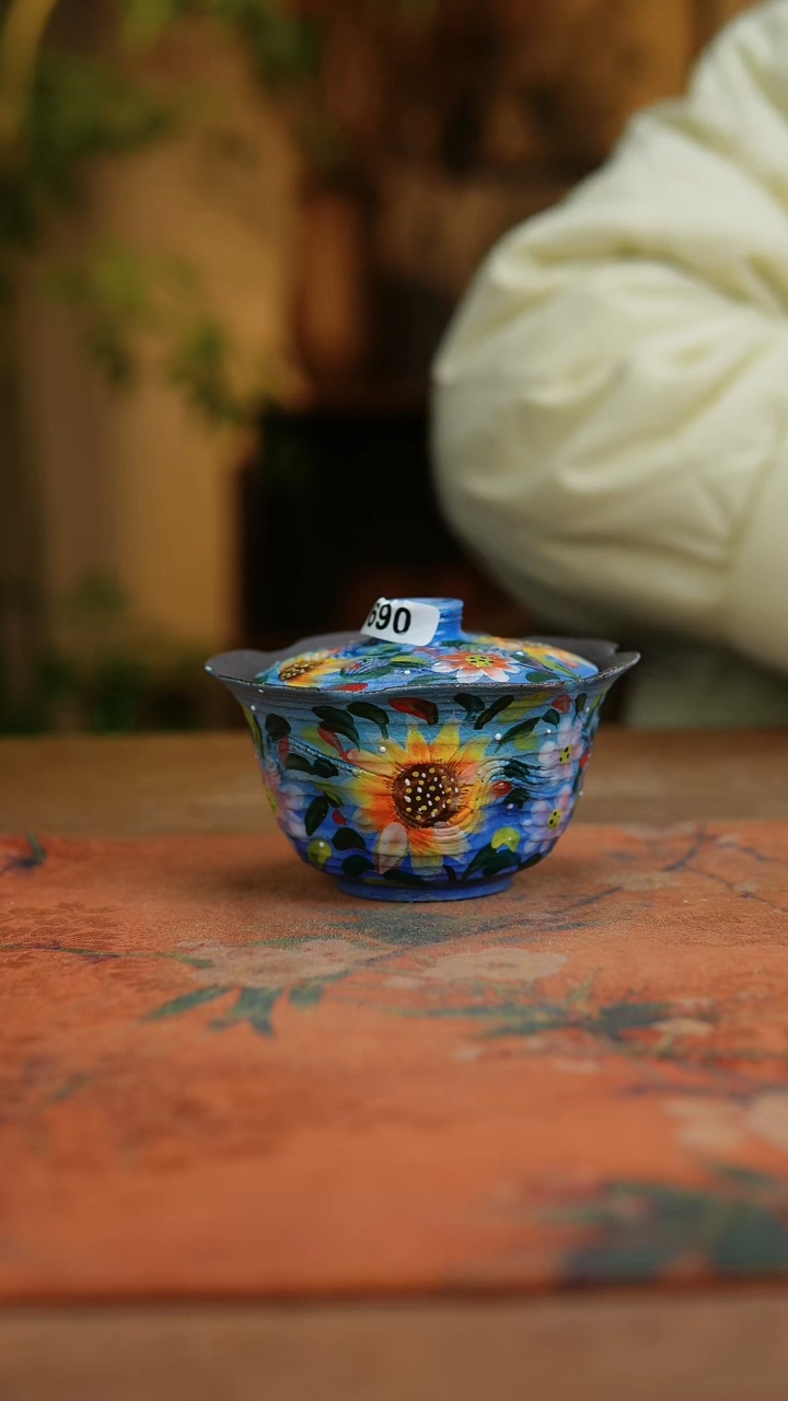 【闪购商品】瓷片1690景德镇手工手绘釉下彩高温瓷