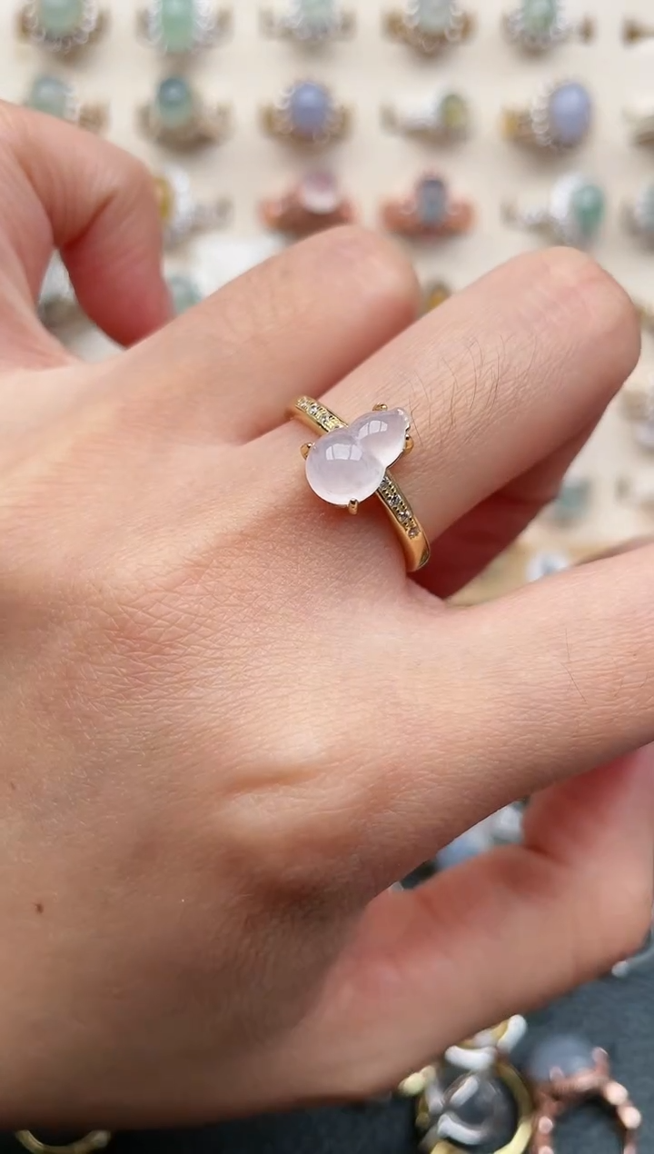 【闪购商品】翡翠戒指银S925镶嵌1111