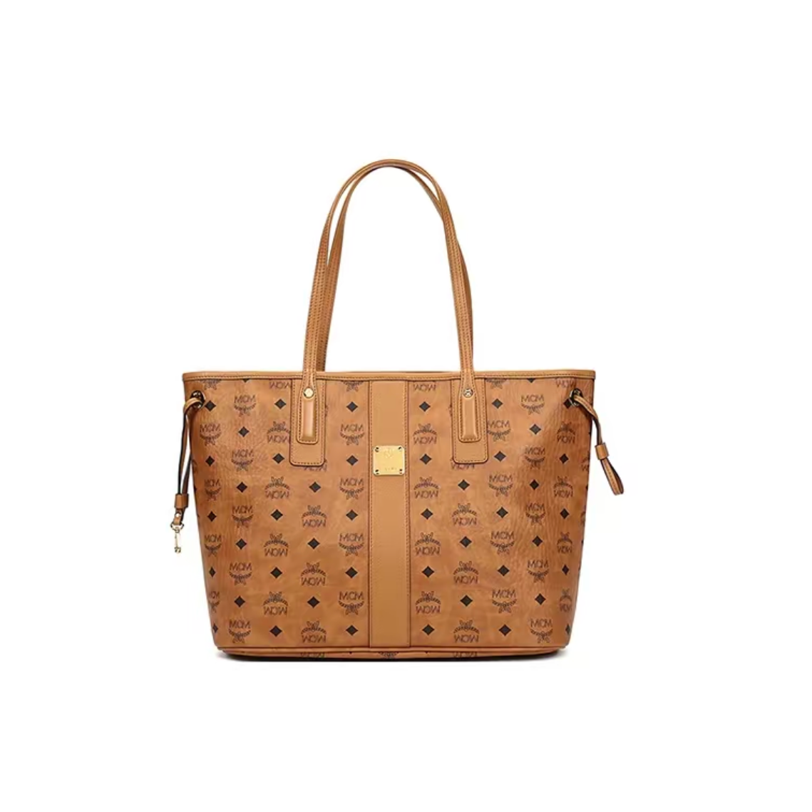 95新 MCM MCM干邑色托特yy