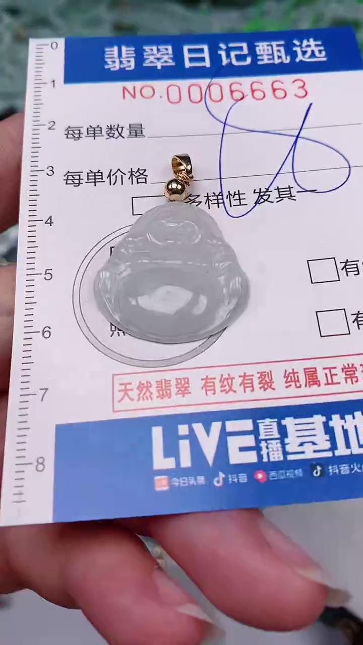 【闪购商品】翡翠颈饰未镶嵌00006663