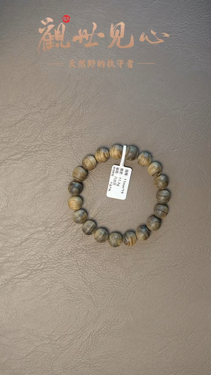 沉香沉香碎屑文莱八分沉  11mm*19  11.3g