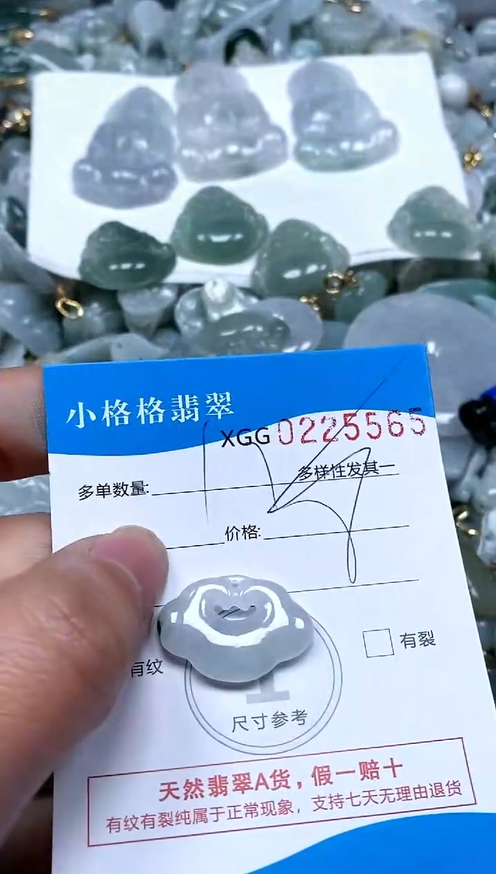 【闪购商品】翡翠颈饰未镶嵌闪购商品0225565