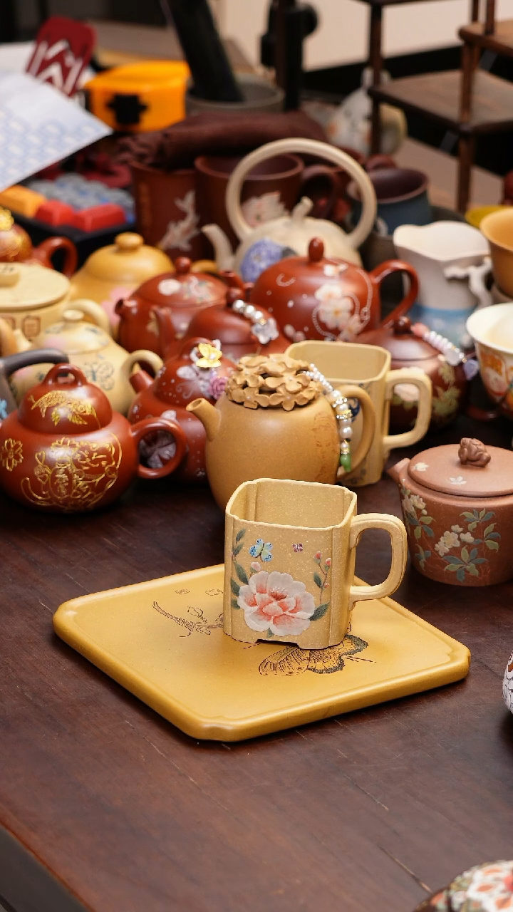 【闪购商品】原矿紫砂手工朱泥杯