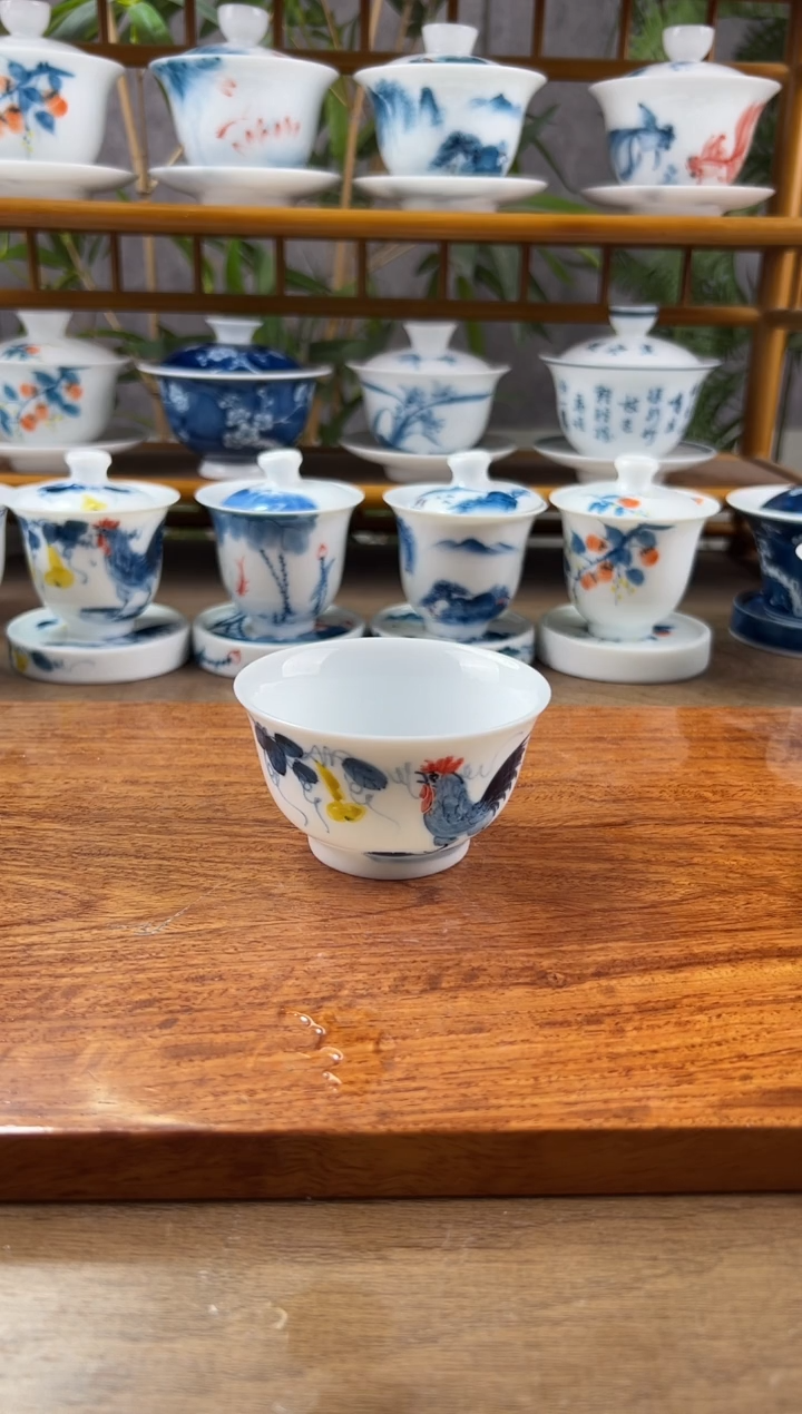 【闪购商品】微瑕葫芦公鸡压手杯