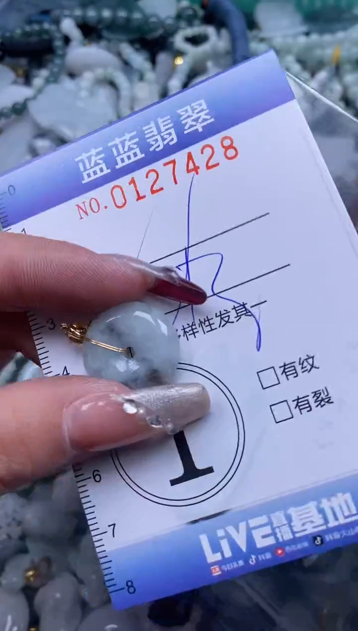 【闪购商品】翡翠颈饰未镶嵌闪购0127428多样性发其一