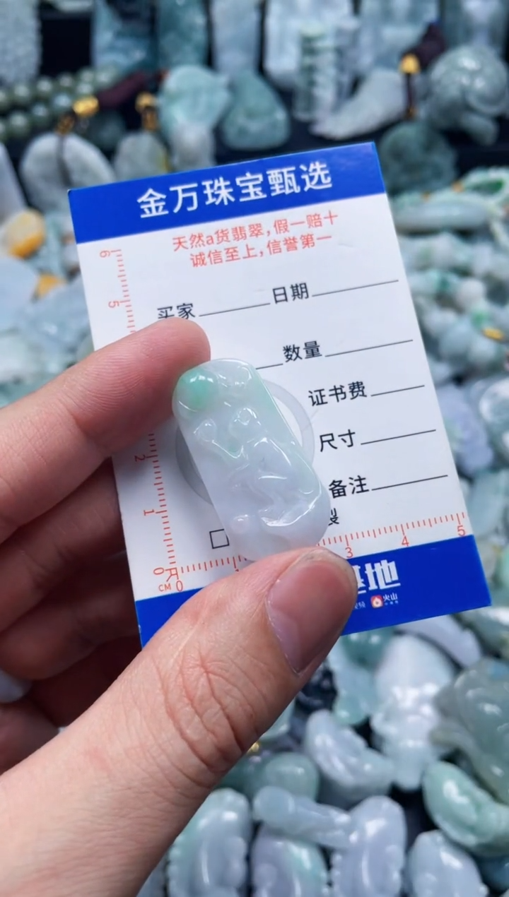 翡翠未镶嵌颈饰天然翡翠a货