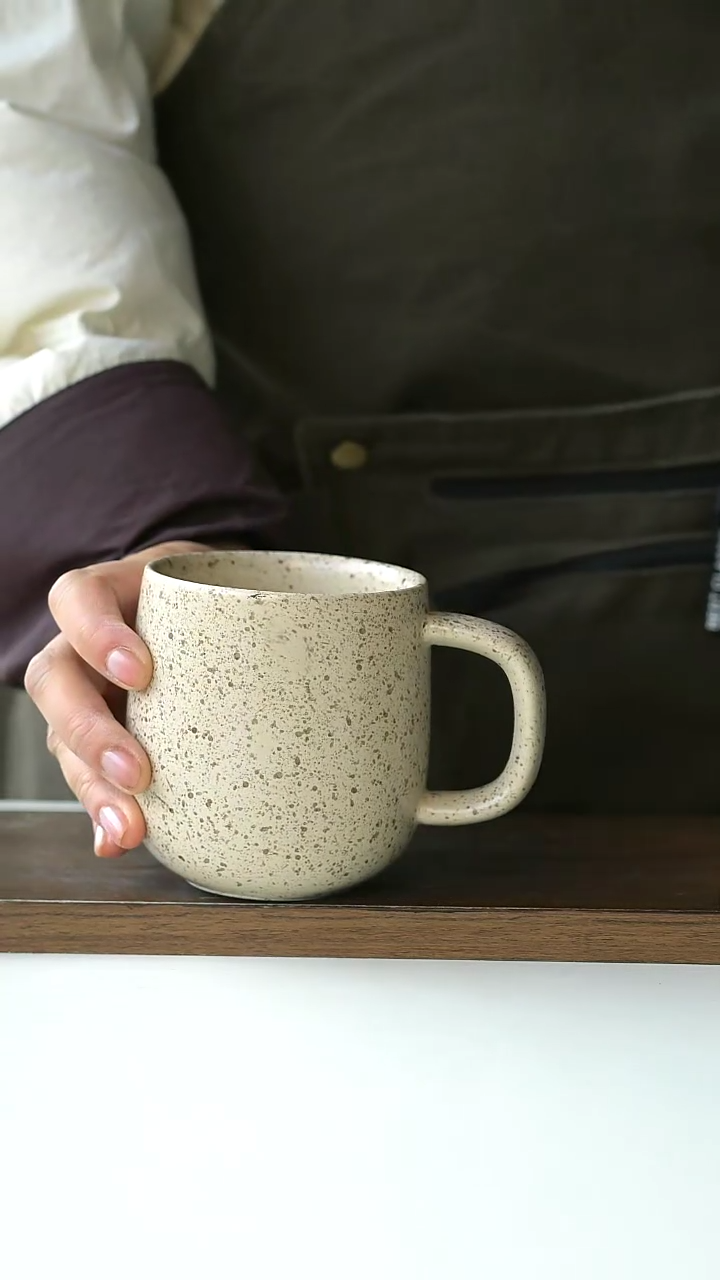 【闪购商品】陶瓷泼墨马克杯诶下@4-2@