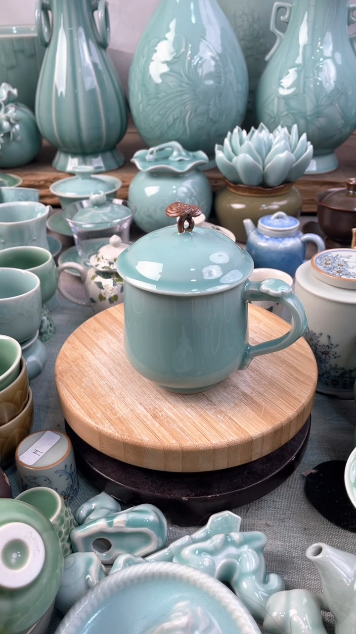 【闪购商品】特价福利 微瑕 慧仙青瓷