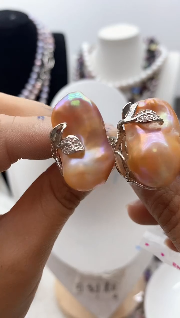 【闪购商品】淡水珍珠颈饰钛钢189