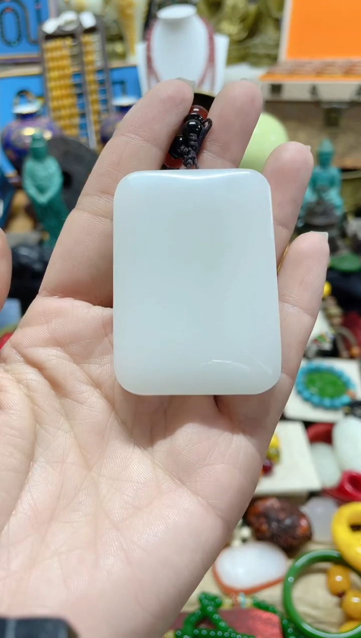 【闪购商品】和田玉（白玉）颈饰未镶嵌主播推荐主播推荐