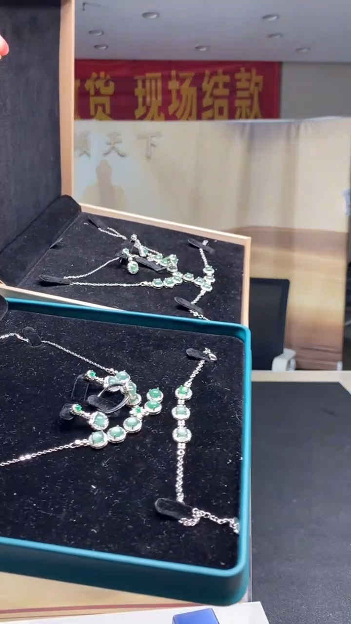 颈饰未镶嵌翡翠多样性发货【只发一套】*q89