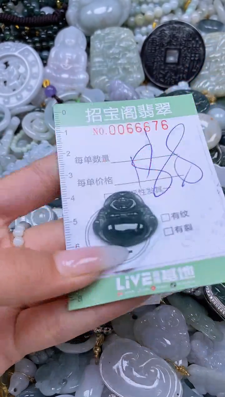 【闪购商品】翡翠未镶嵌颈饰闪购0066676