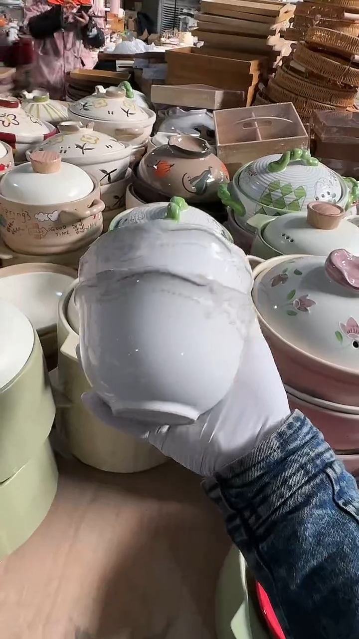 陶瓷2个米饭碗莫尼 微瑕凑满20元包邮