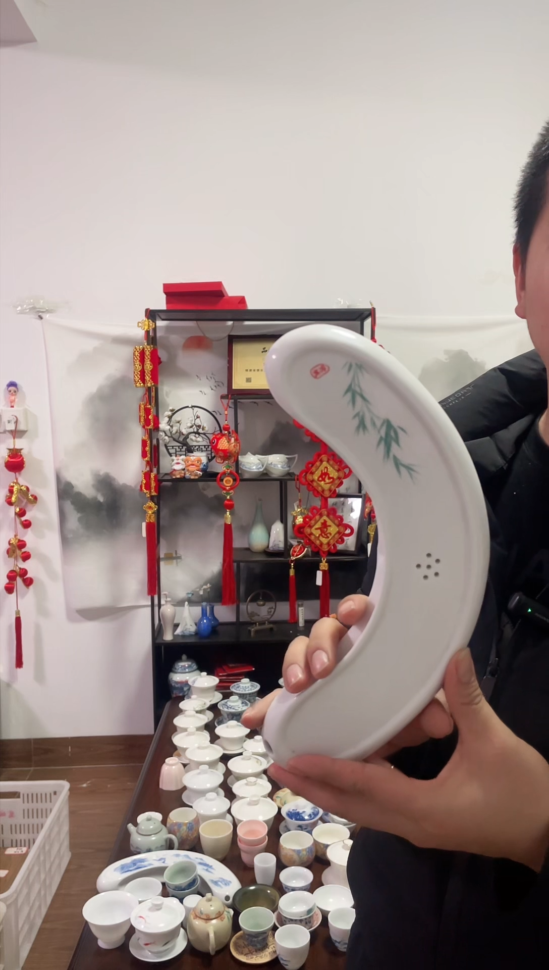 【闪购商品】【瓷心匠物】直播间福利专款竹茶盘