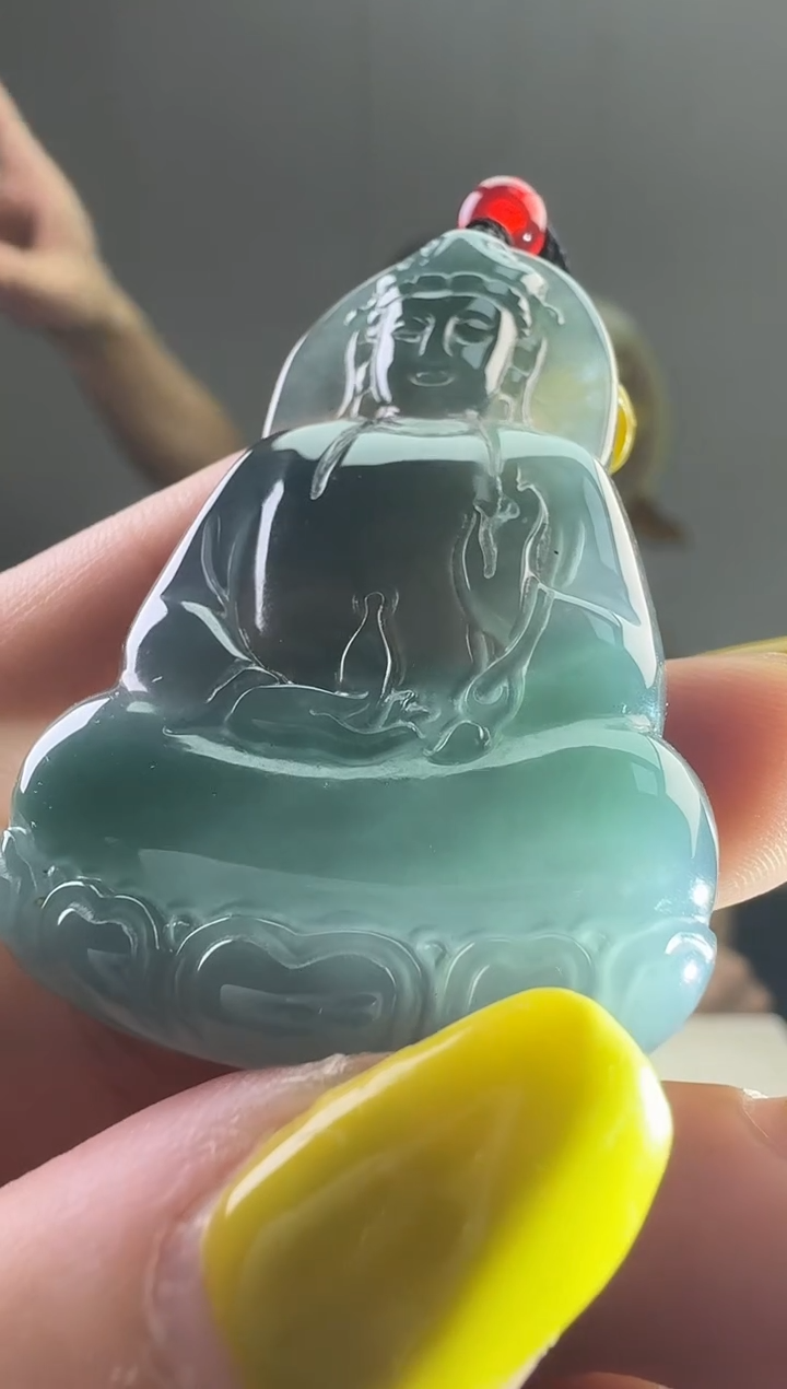 颈饰未镶嵌翡翠天然A货翡翠  多样性随机发其一