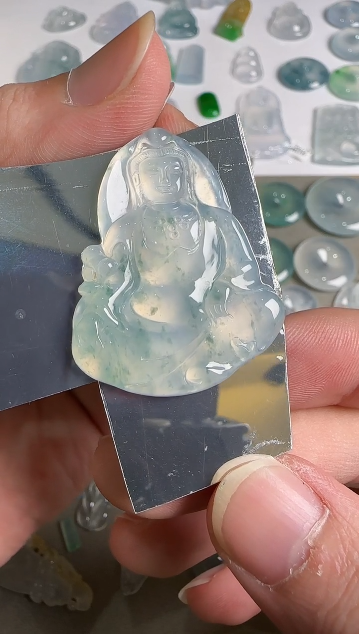 吊坠(不含链)未镶嵌翡翠白****✨.