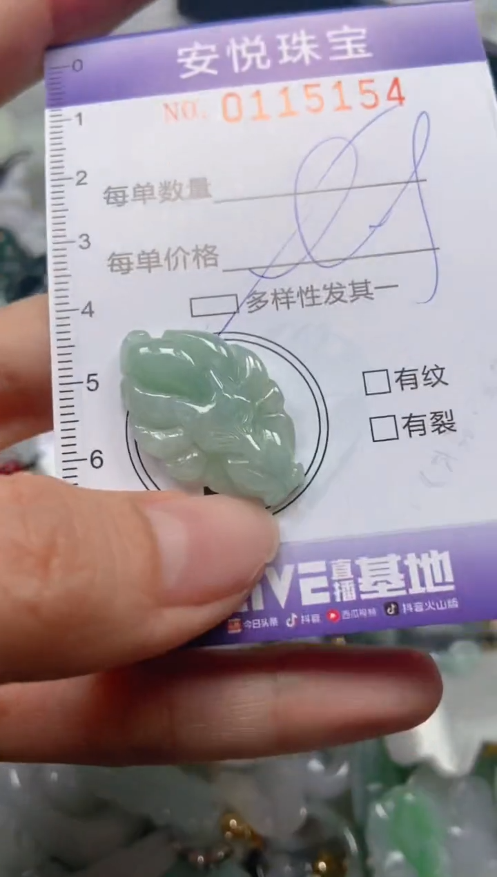 【闪购商品】翡翠颈饰未镶嵌闪购0115154多样性发其一