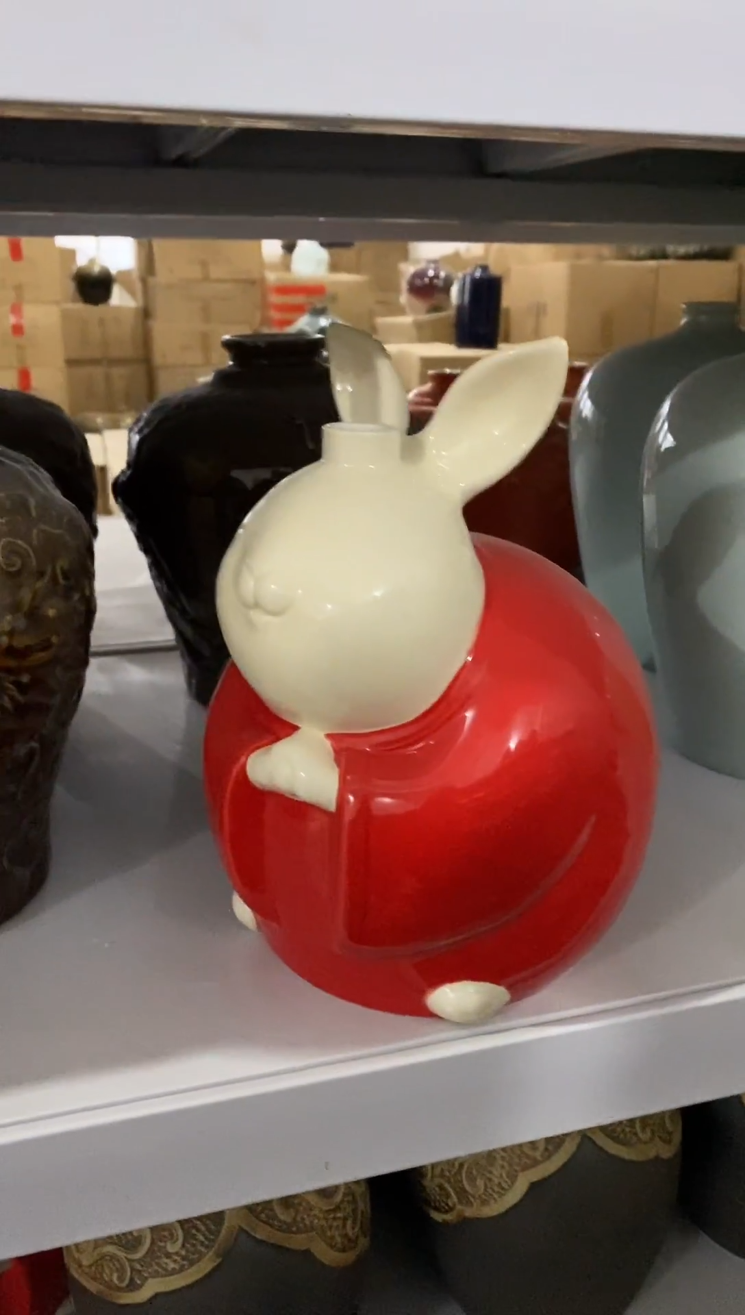 5斤恭喜发财兔微瑕带锁不支持退换