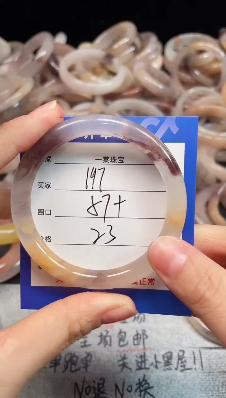 未镶嵌手镯石英质玉197