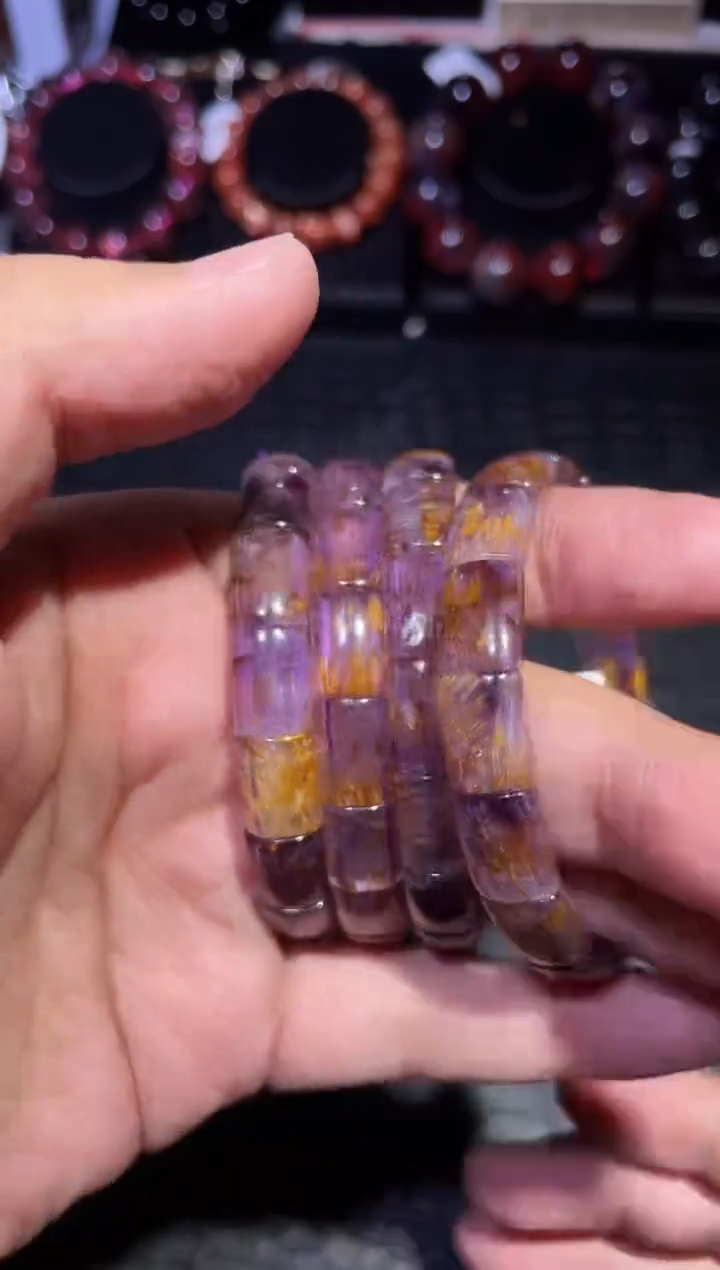 【闪购商品】水晶手牌未镶嵌紫钛手牌（多样性发其一）