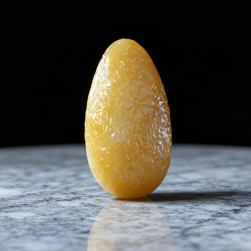 lot81 和田玉摆件/QG51222-184355 保利山东