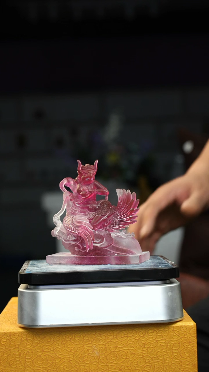 手工艺品琉璃古法  琉璃   摆件                   