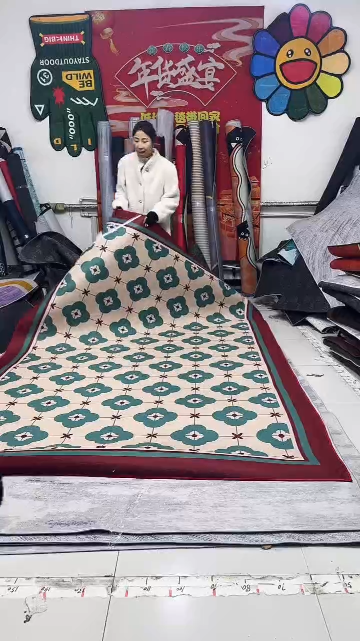 棉麻绒061 200*300瑕疵