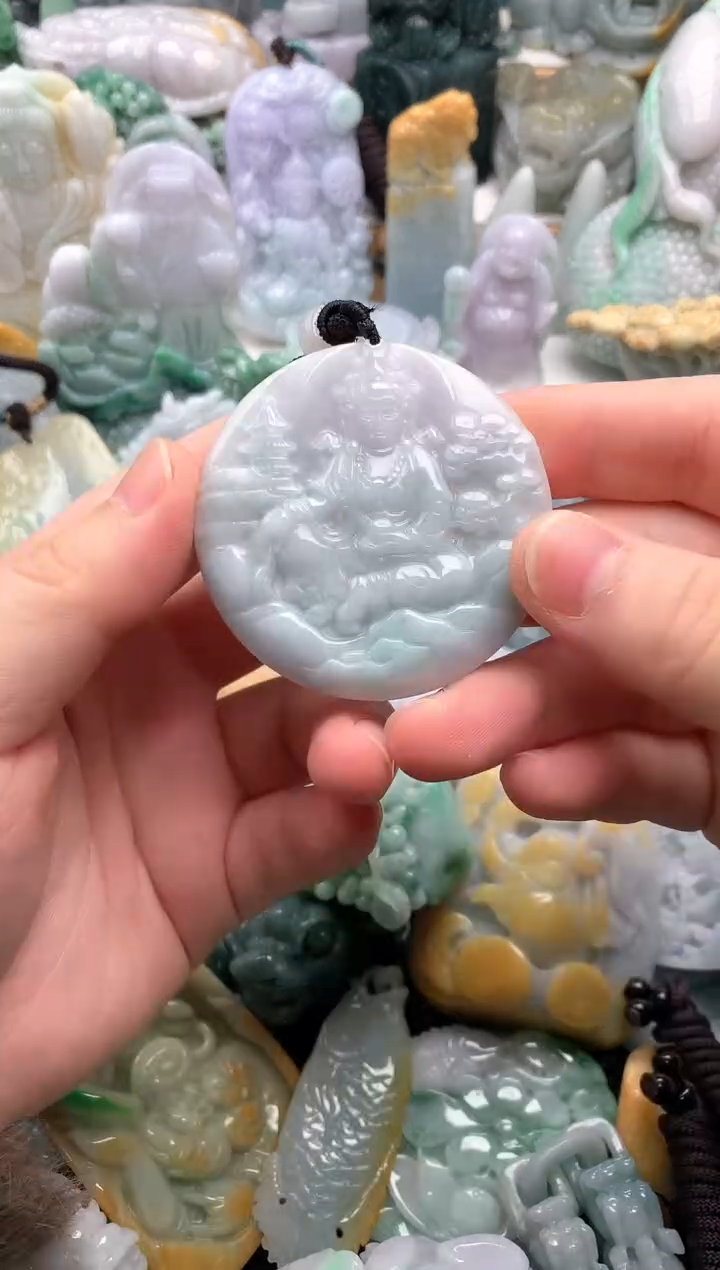 吊坠(不含链)未镶嵌翡翠1