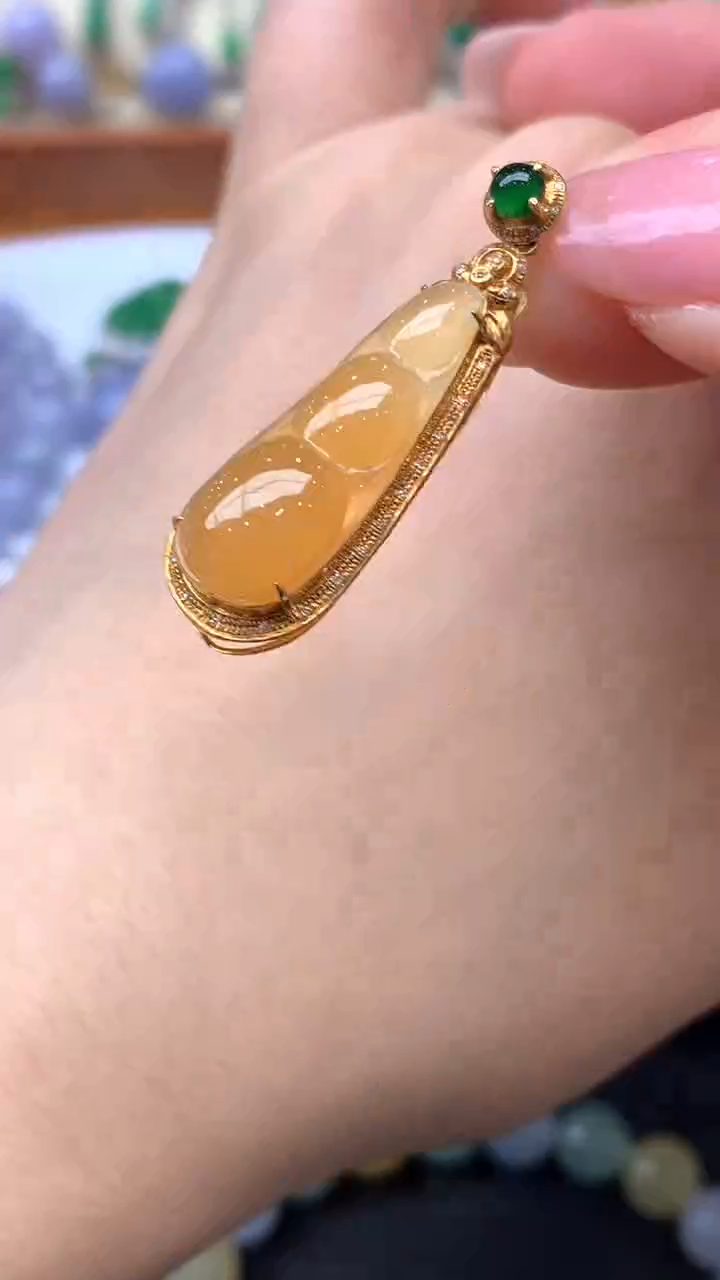 【闪购商品】翡翠颈饰未镶嵌208-天然翡翠