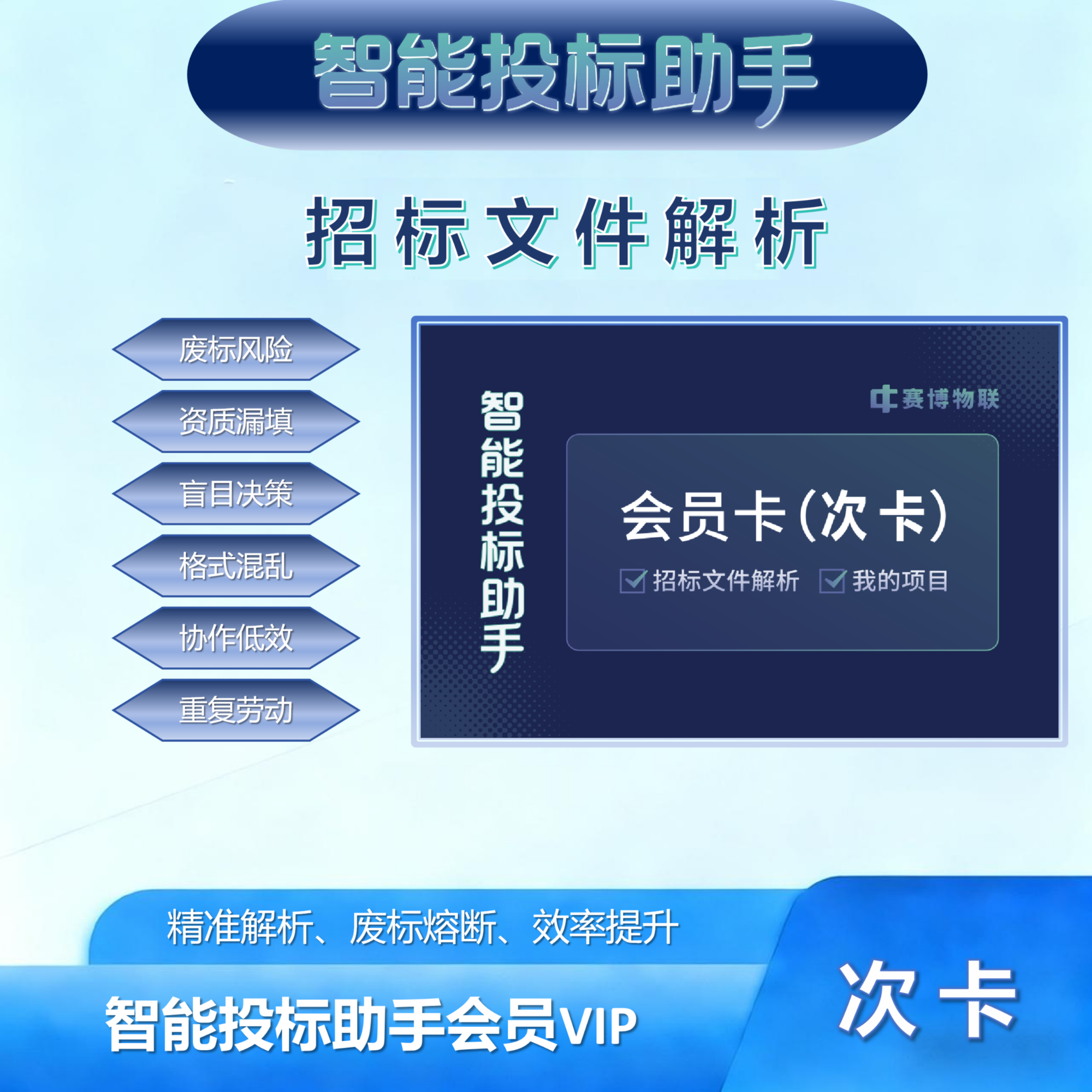 招标文件解析服务10次卡