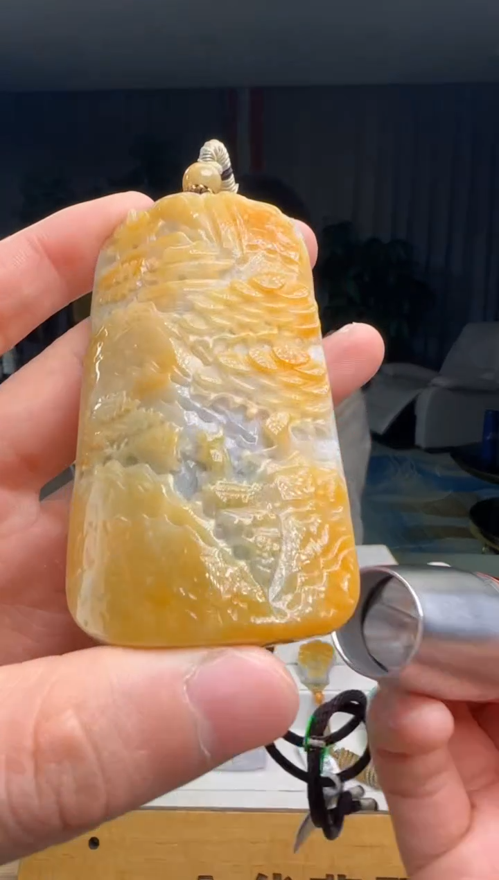 【闪购商品】翡翠吊坠(不含链)未镶嵌DY@@60B7J14565