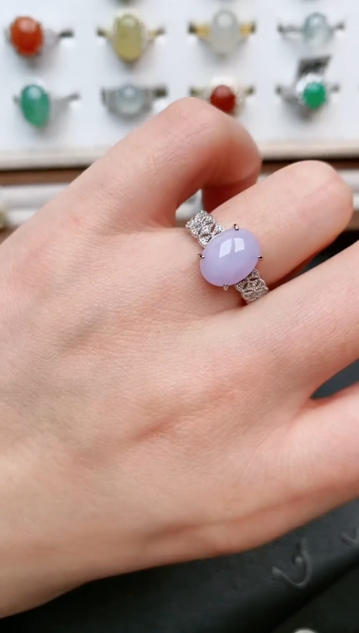 【闪购商品】翡翠戒指银S925镶嵌.....