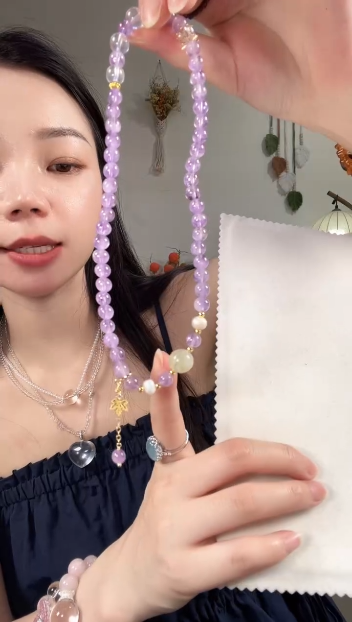 未镶嵌颈饰紫晶W929WWWWWW