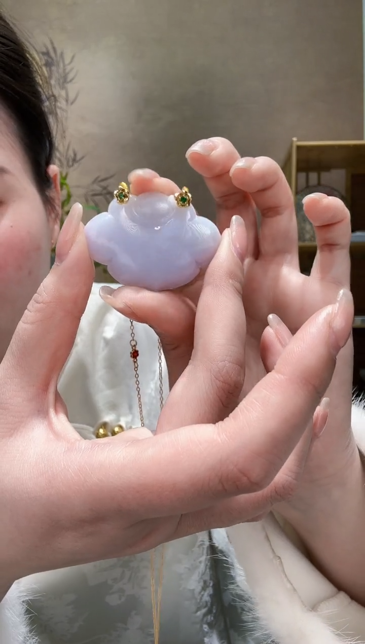 【闪购商品】翡翠颈饰未镶嵌吊坠