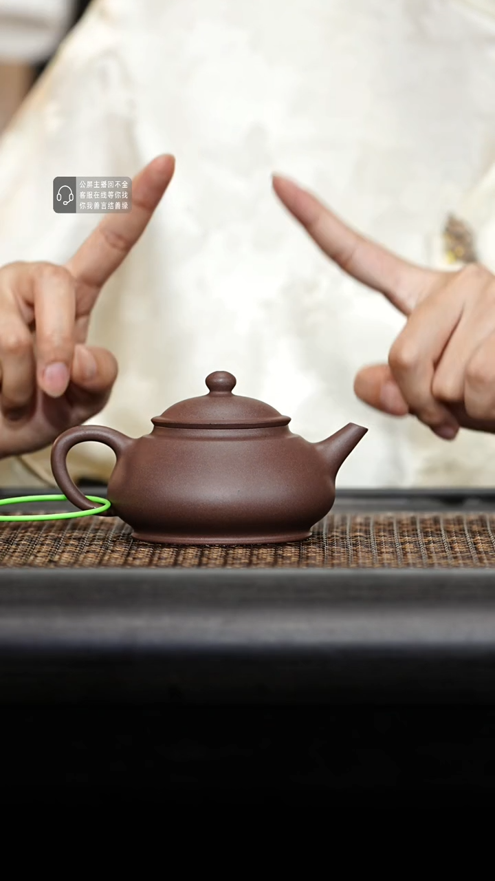 茶壶紫砂紫砂茶壶水平石瓢