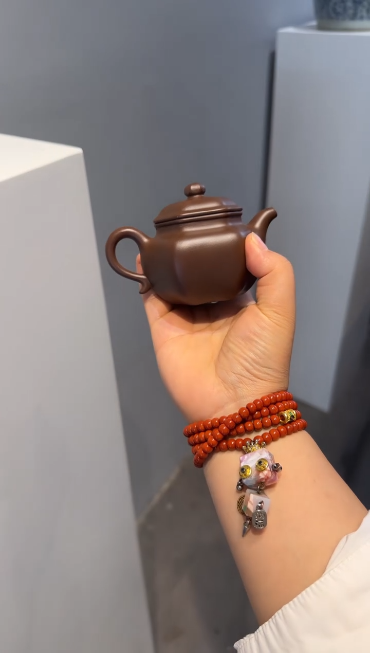 茶壶紫砂古莲子 紫砂壶