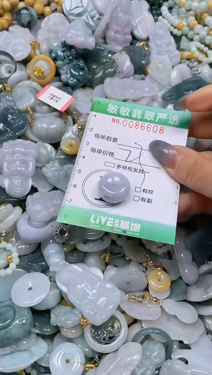 【闪购商品】翡翠颈饰未镶嵌闪购0086608