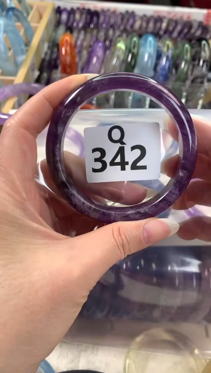 【闪购商品】水晶水晶手镯Q未镶嵌342-60