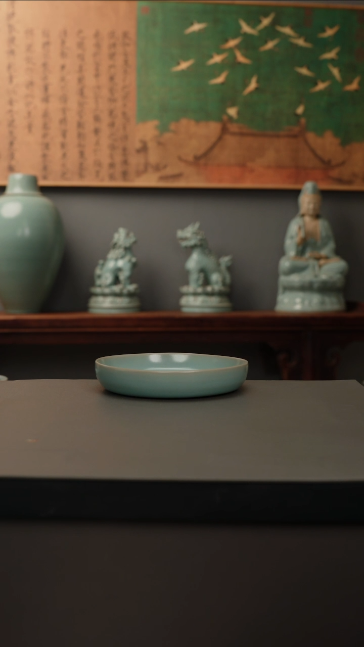 【闪购商品】杯仿古釉原矿  奉华碟