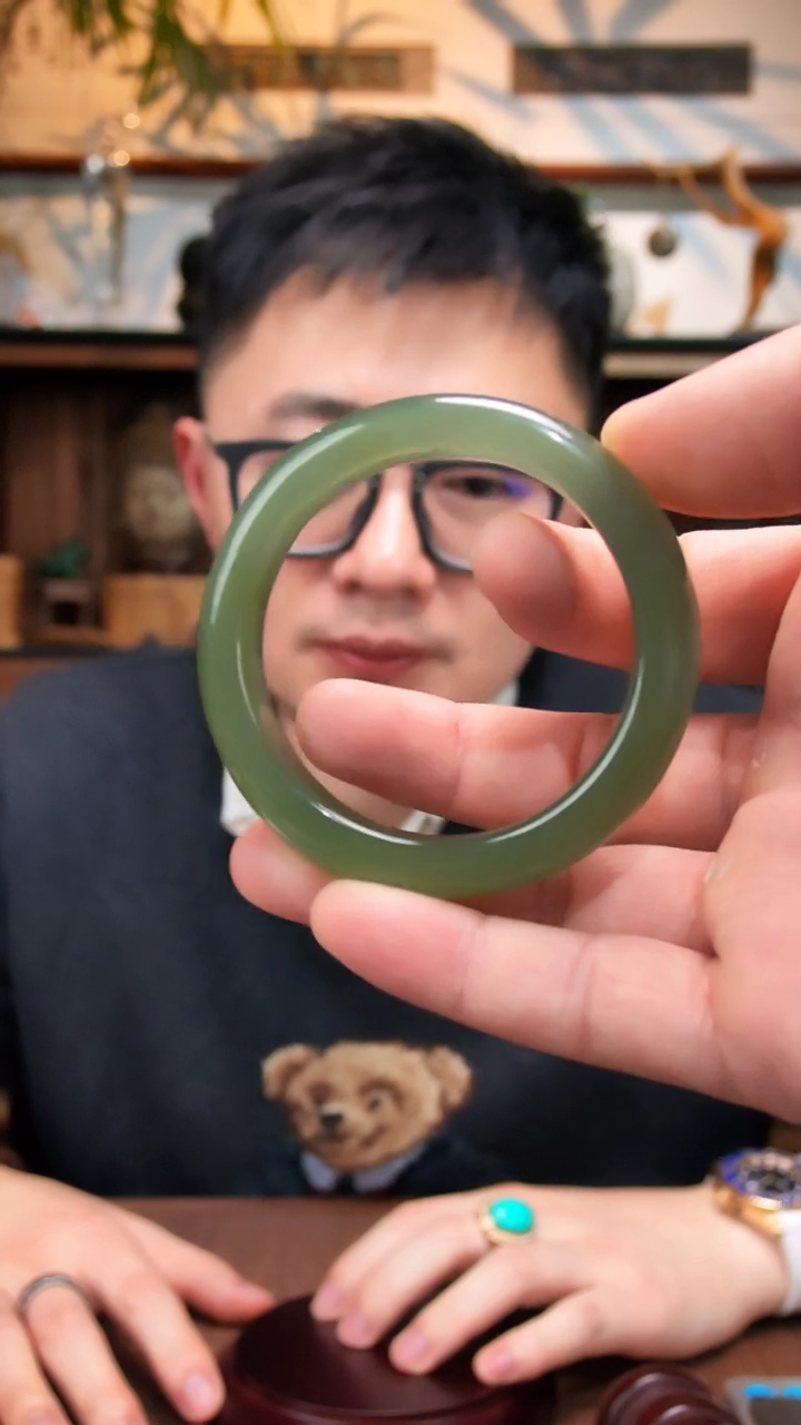 未镶嵌手镯和田玉02和田玉手镯HX