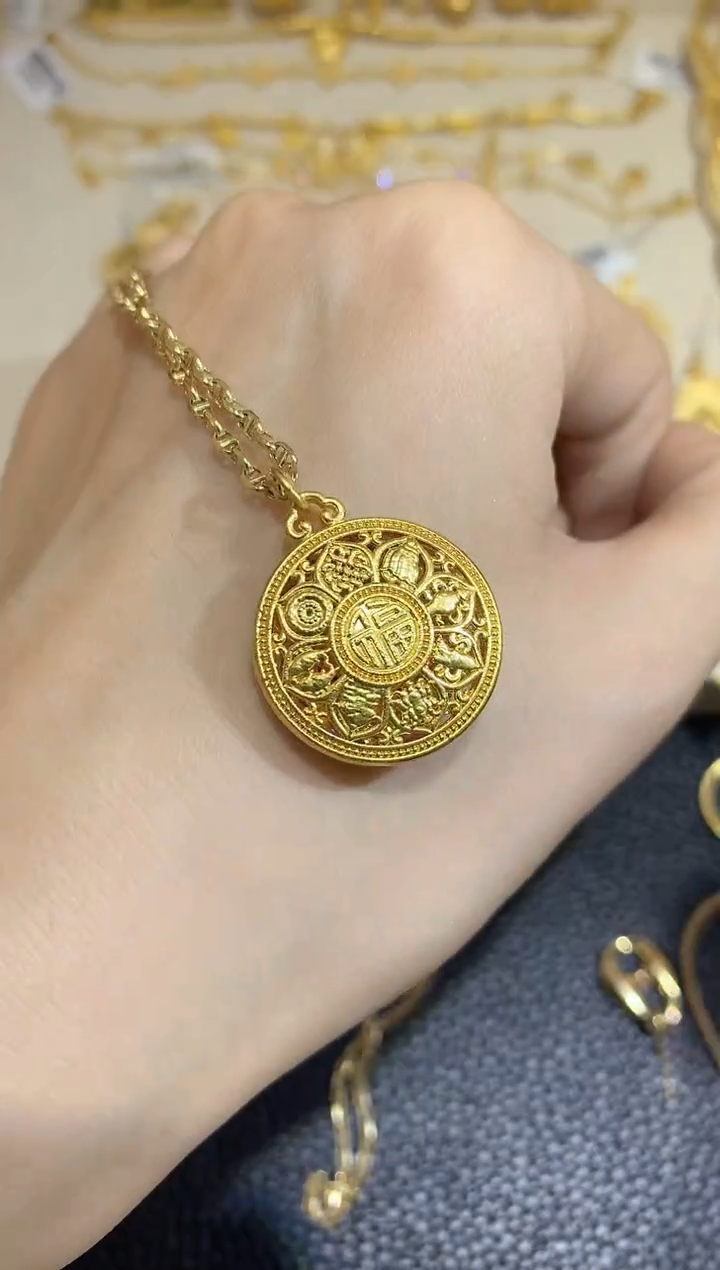 吊坠(不含链)定制足金A16多样性发货一件