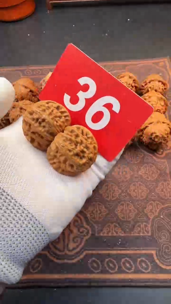 把件文玩核桃39延庆白狮子